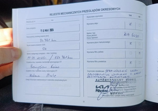 Kia Ceed cena 49900 przebieg: 95000, rok produkcji 2016 z Kowary małe 407